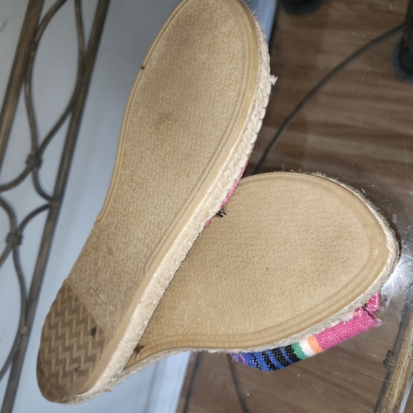 Manebi Colorful Striped Espadrille Sandals - Picture 4 of 4